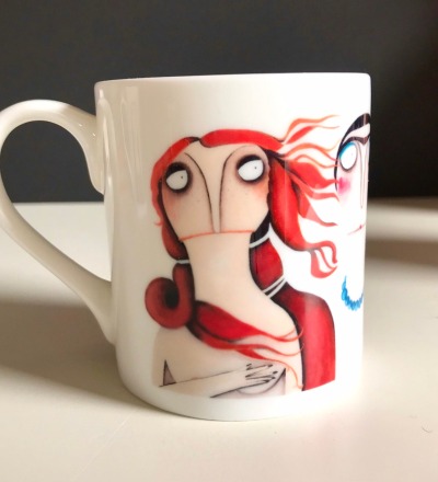EIN Alte-Meisterinnen-Kaffeebecher - Tasse aus Porzellan