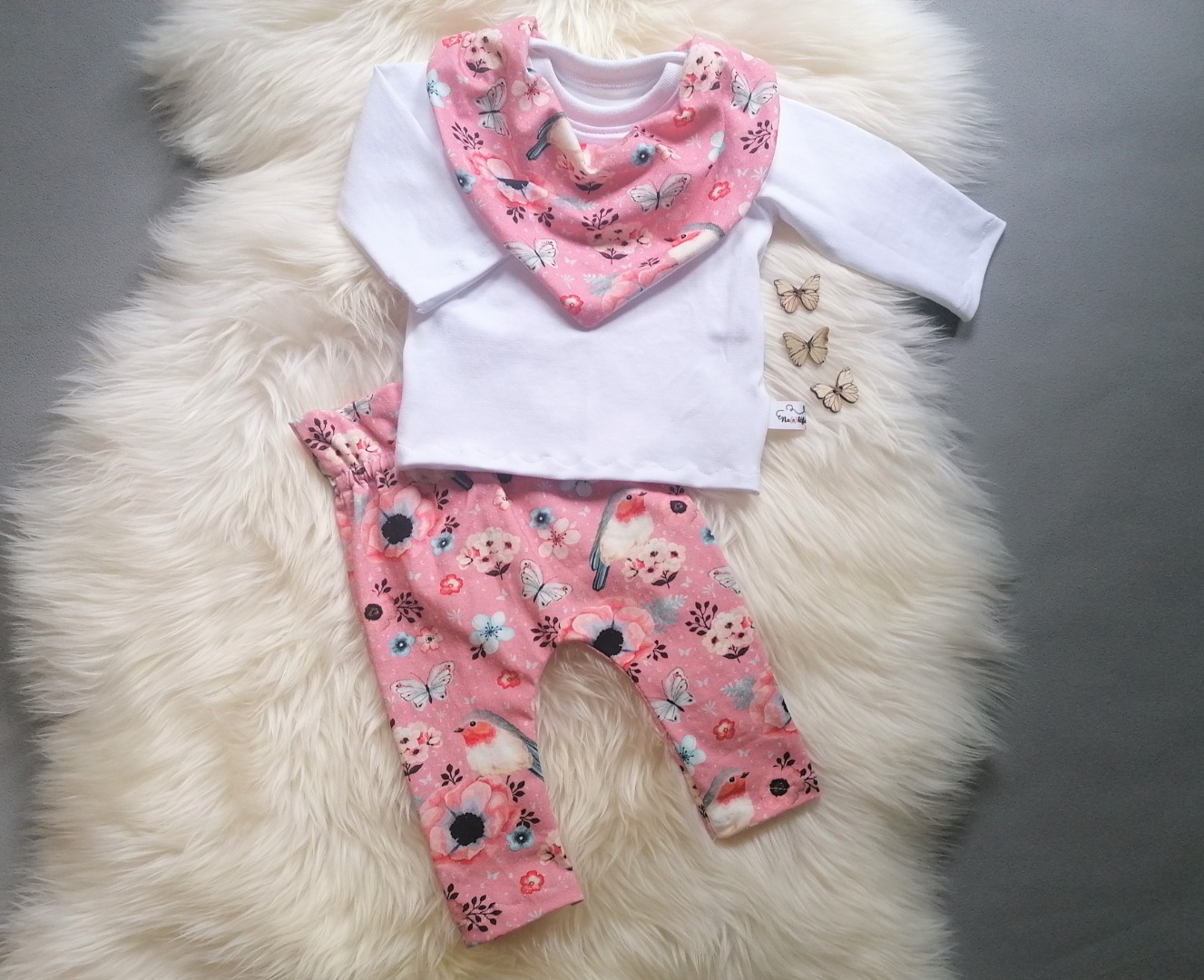 Paperback Hose Baby Mädchen Größe 50 bis 92 Rotkehlchen rosa mint creme weiß Babyhose Babyleggings Sommerhose 4