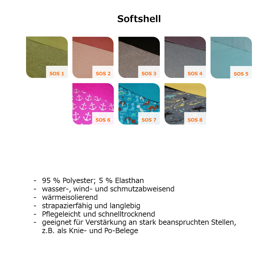 Baby Kind Softshell-Overall in Wunschgröße 80/86 bis 116/122 7