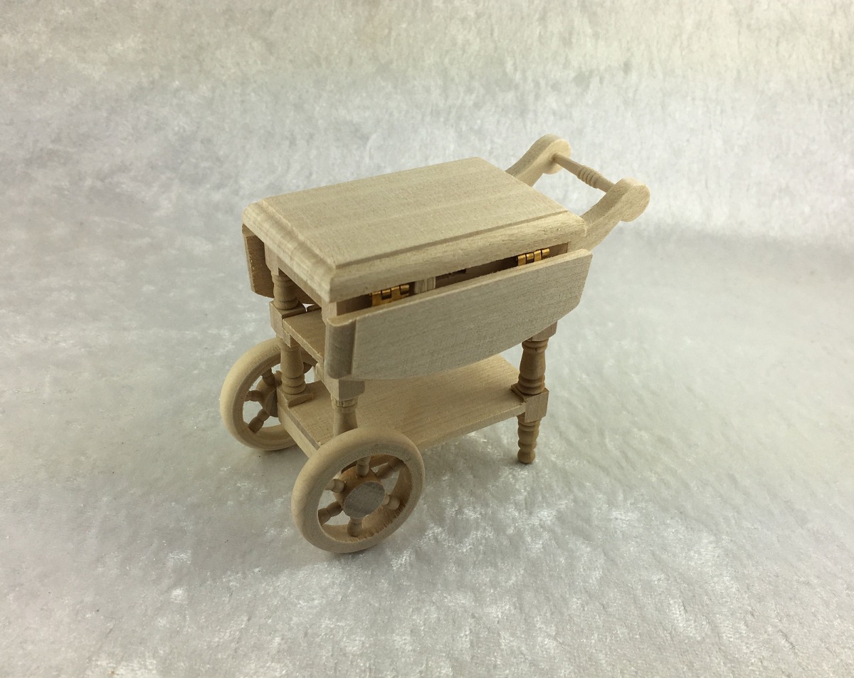 1/12 Puppenhaus Miniatur Holzwagen und Zugspielzeug Se HN ML 