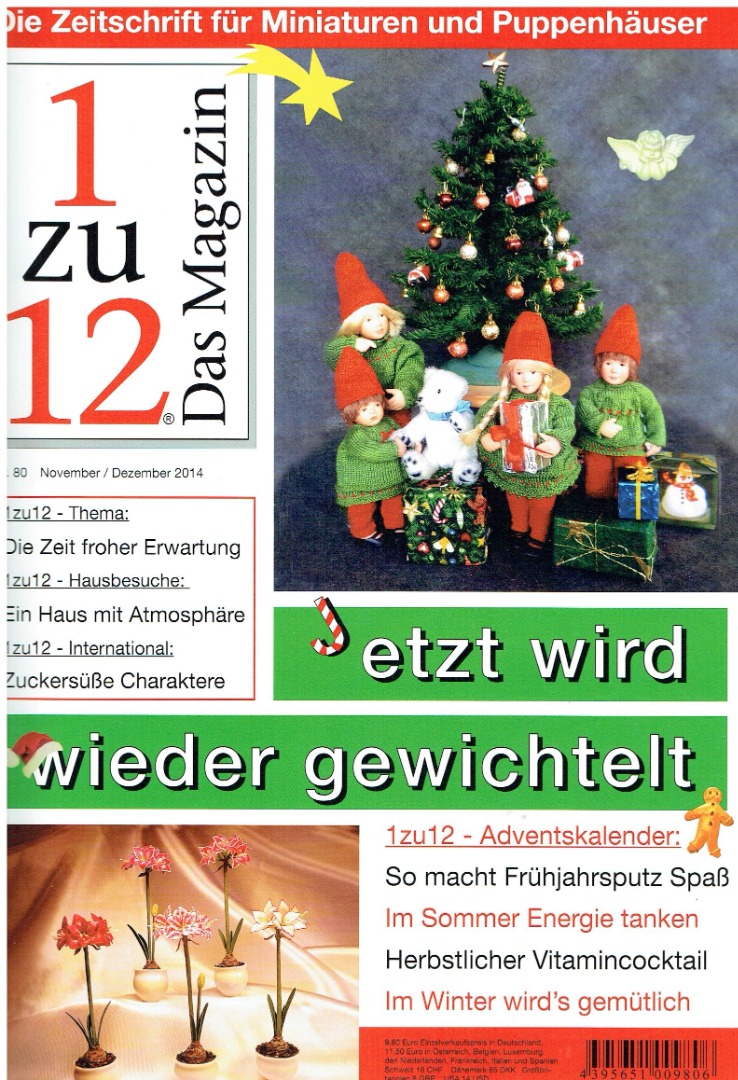 Nr 80- 1zu12 Das Magazin November / Dezember 2014