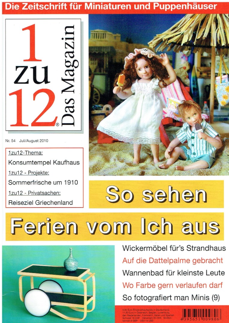 Nr. 54 - 1zu12 Das Magazin, Juli / Augst 2010