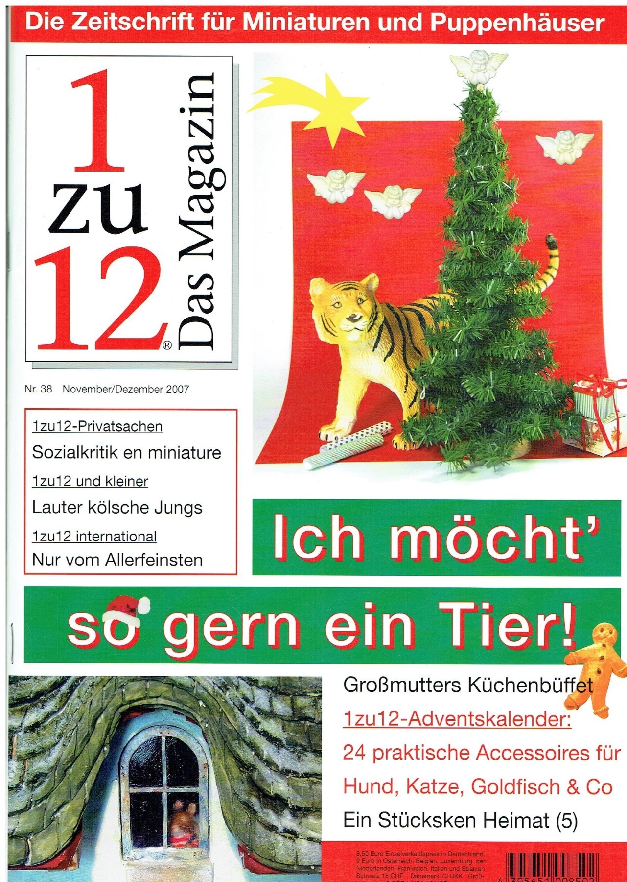 Nr. 38 - 1zu12 Das Magazin, November / Dezember 2007
