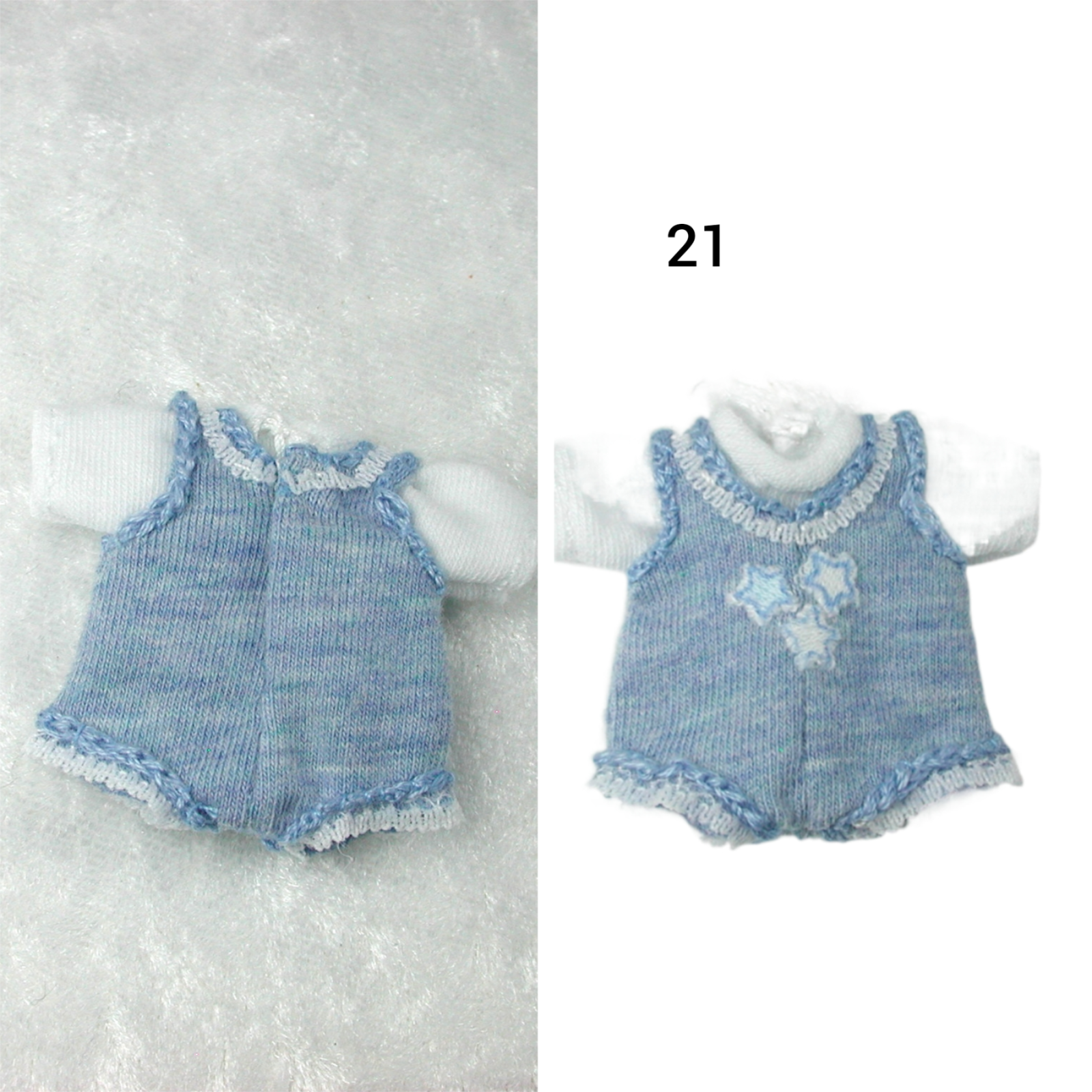 Body mit Hemdchen für das Baby Kleidung Maßstab 1:12 2