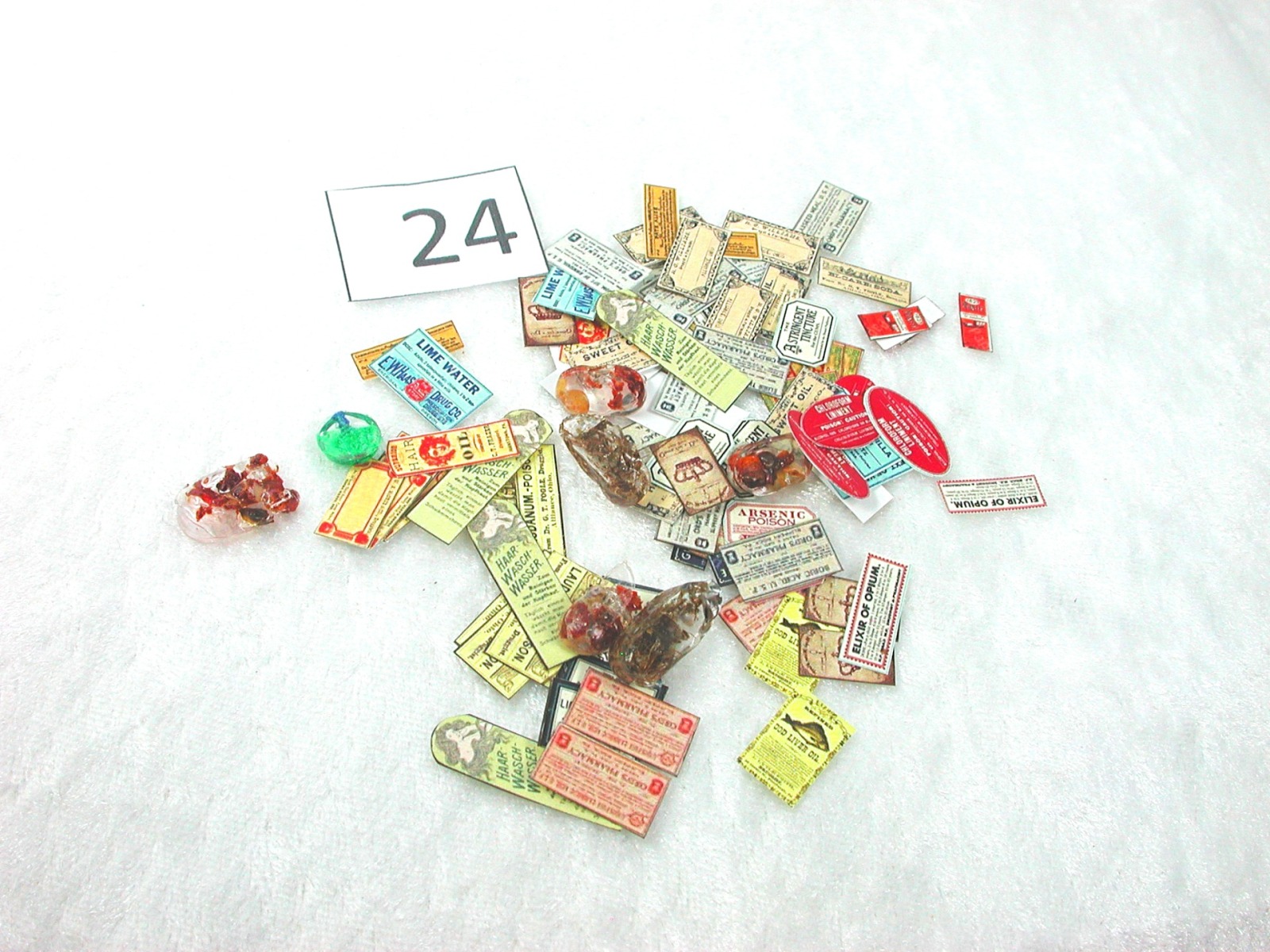 Miniatur Setzkasten im Vintage Stil im Maßstab 1zu12, Apotheke, Hexe, Alchemist 7