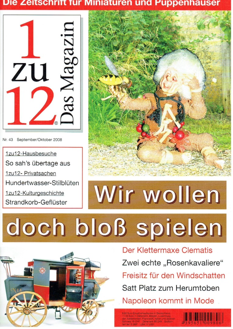 Nr 43 - 1zu12 Das Magazin September / Oktober 2008