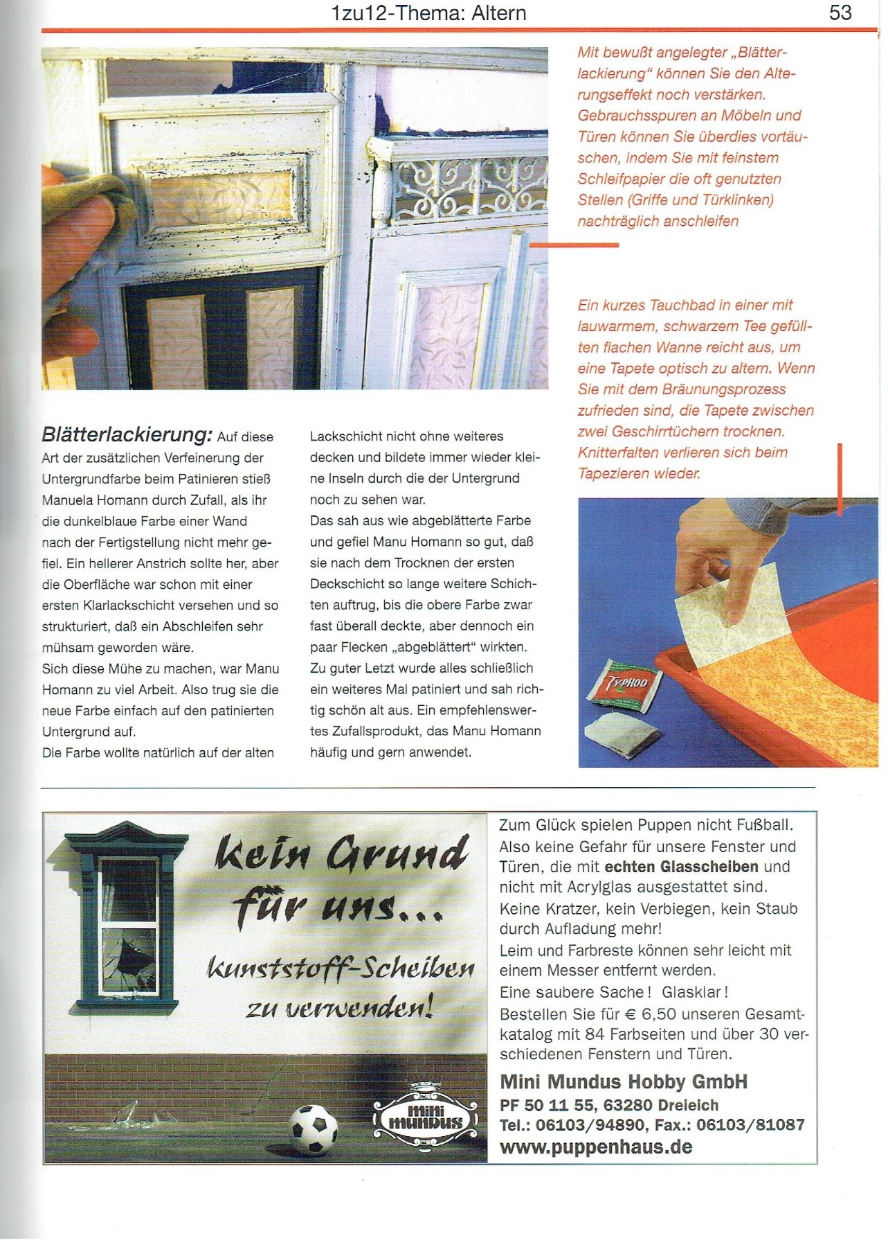 Nr. 25 - 1zu12 Das Magazin, September/Oktober 2005 2