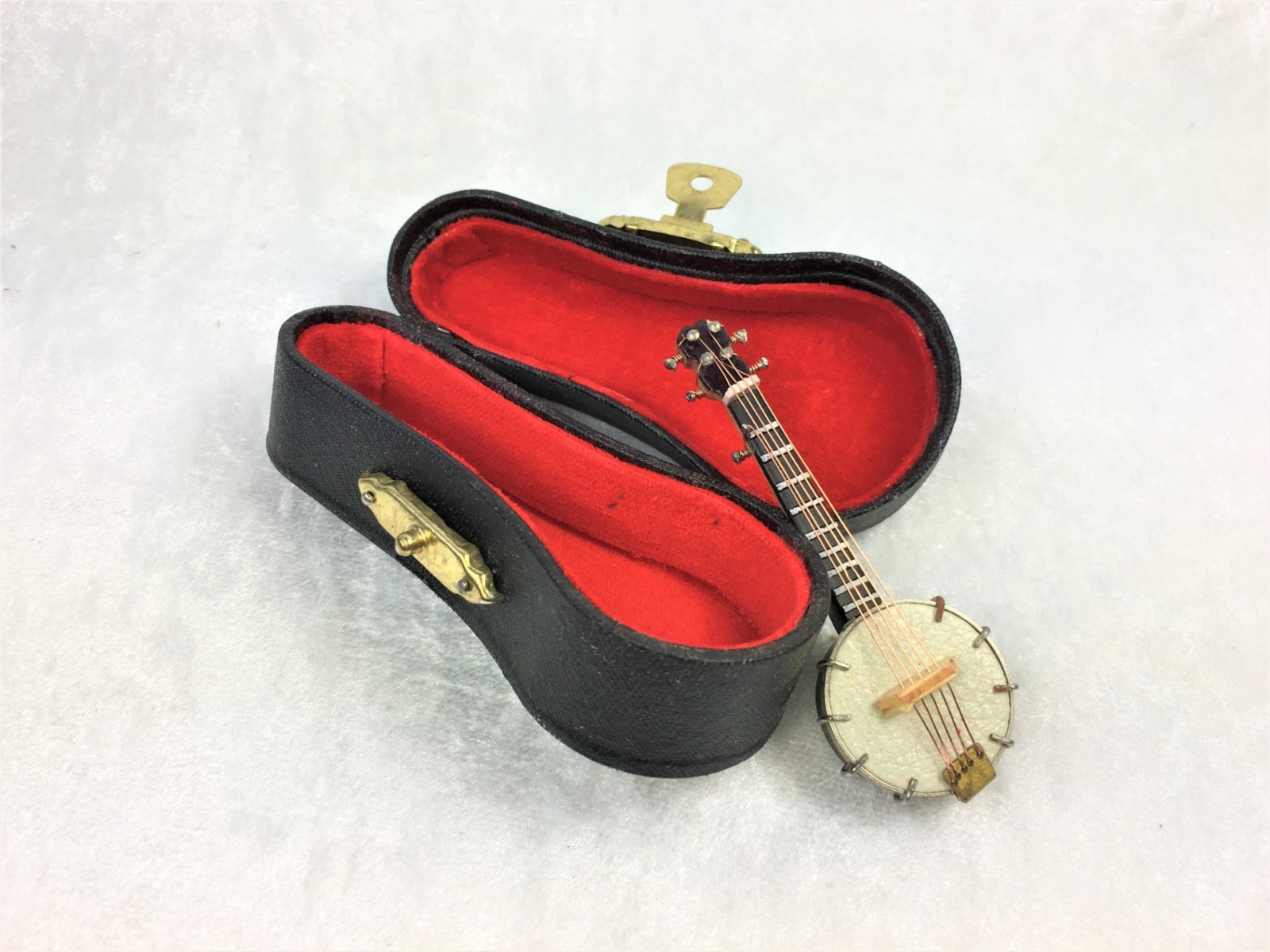 Banjo in Miniatur 1:12 mit Koffer