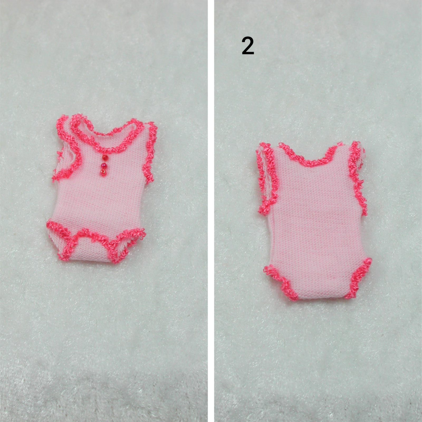 Body Deko Miniatur für die Puppenstube Kleidung Maßstab 1:12 2