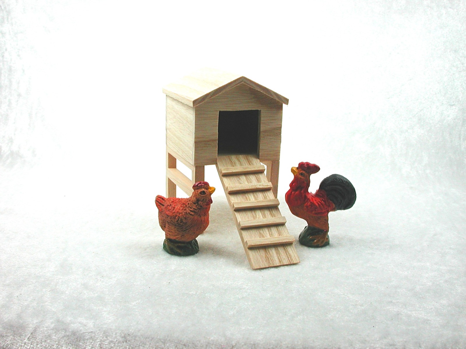Hühnerstall in Miniatur 1zu12 6