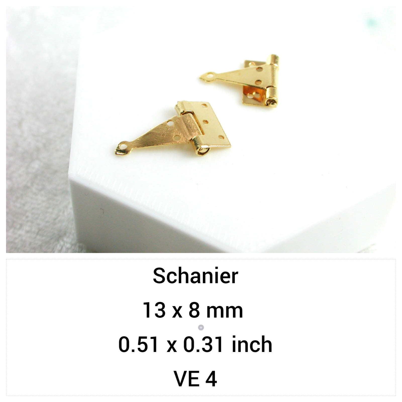 T-Schanier 13 x 8 mm