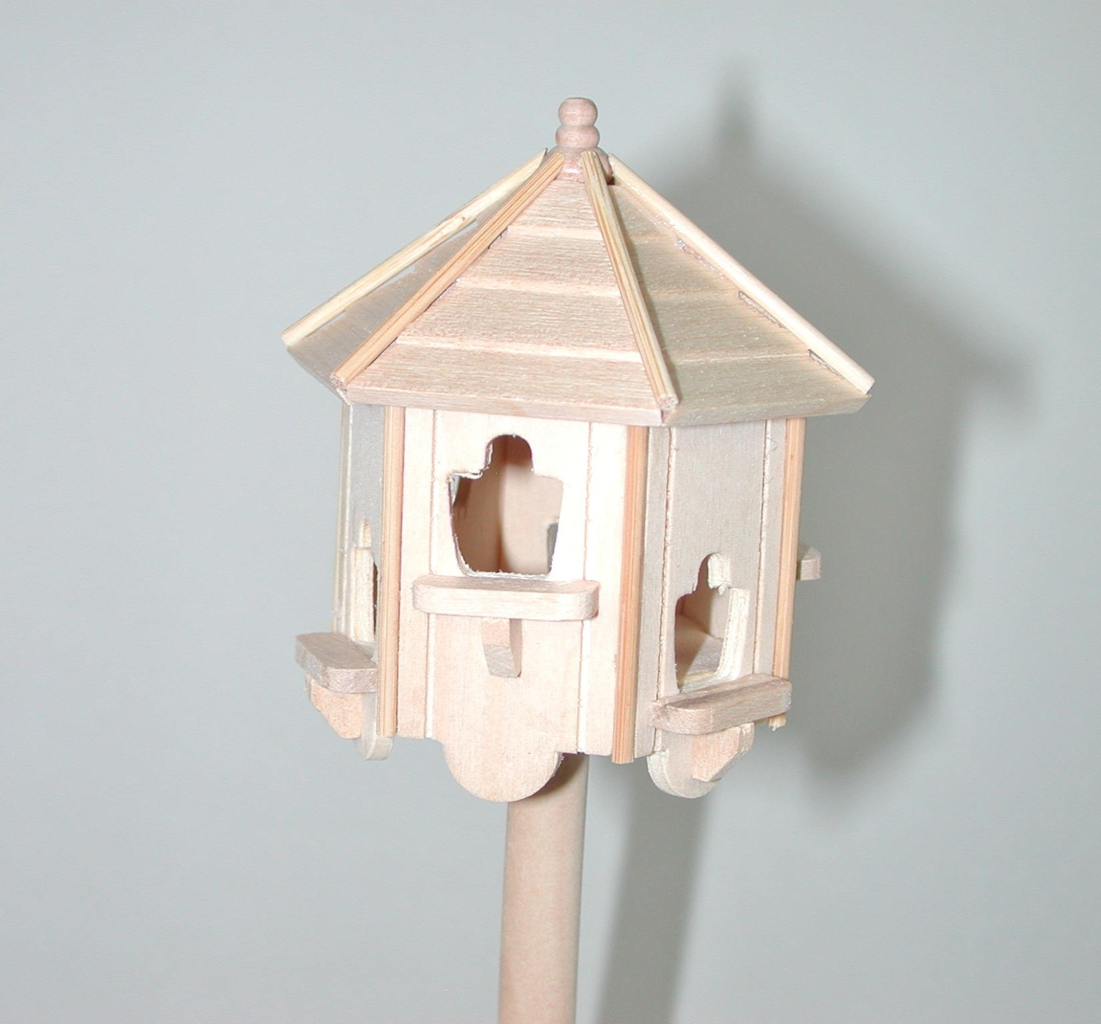 Taubenschlag für die Puppenstube das Puppenhaus Dollhouse Miniatures Krippen Miniaturen Modellbau 2