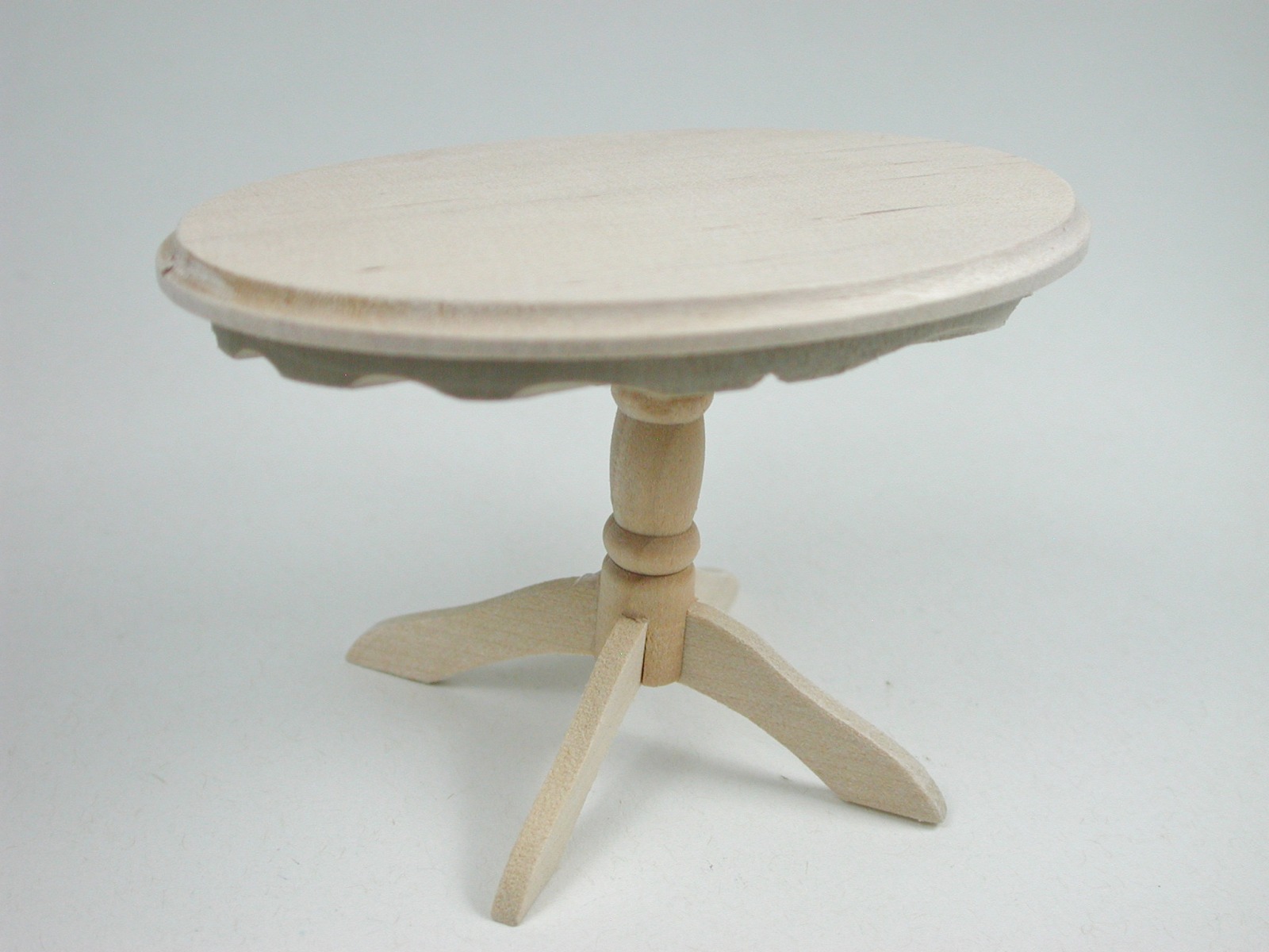 Tisch Oval 1:12 Miniatur 2