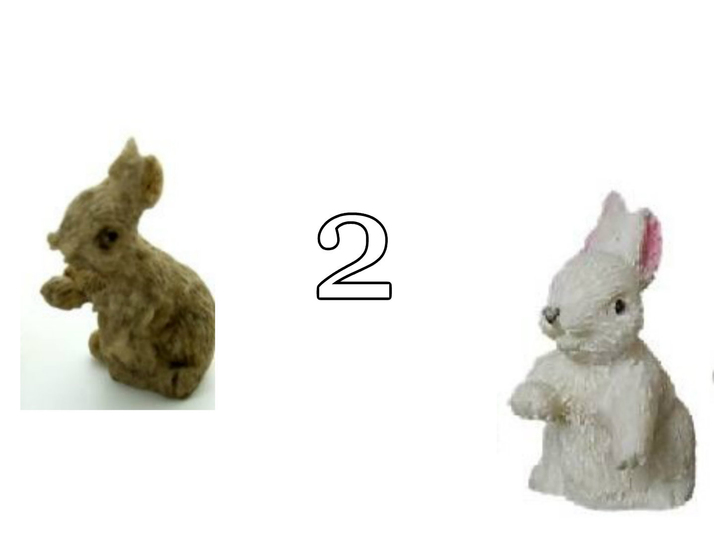 Hase Kaninchen Hasenstall Kaninchenstall für die Puppenstube das Puppenhaus Dollhouse Miniatures