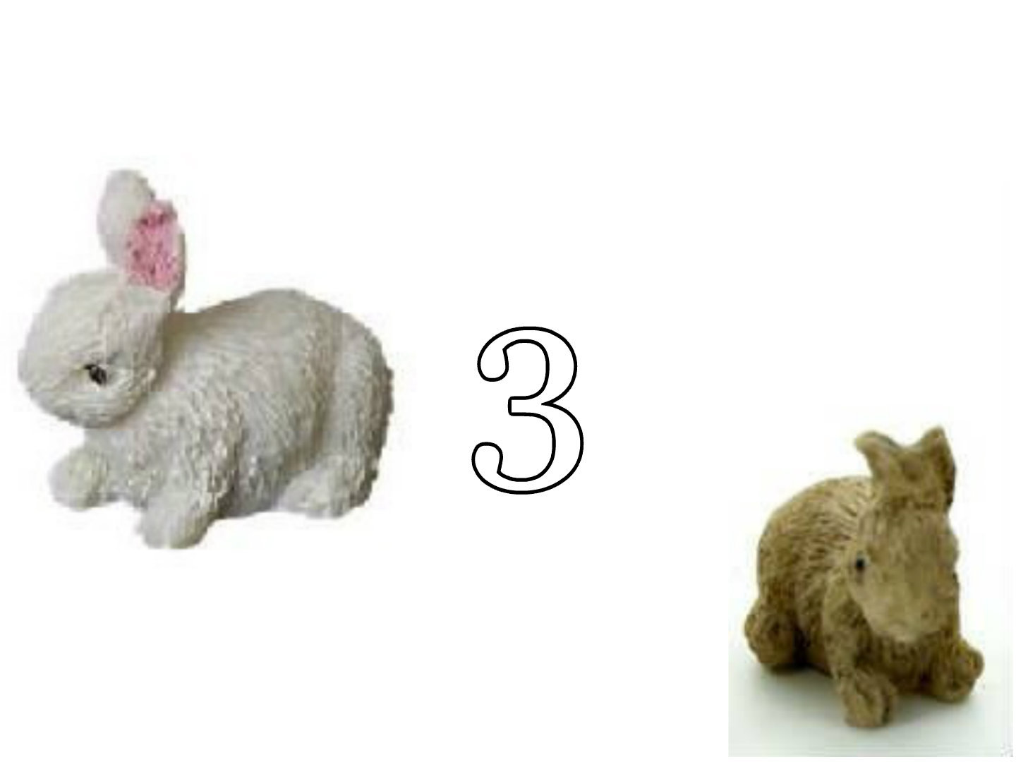 Hase Kaninchen Hasenstall Kaninchenstall für die Puppenstube das Puppenhaus Dollhouse Miniatures