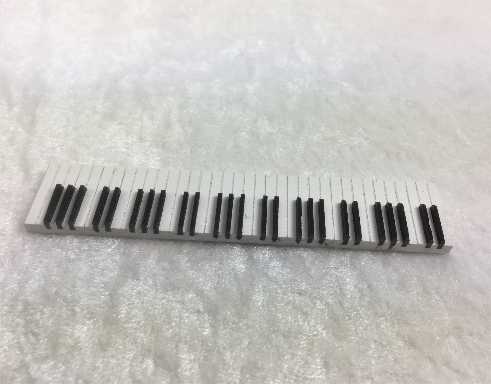 Klaviertastatur Pianotastatur Orgeltastatur zum einbauen in ihr eigenes hergestelltes Instrument für das Puppenhaus Miniatur 1zu12 5