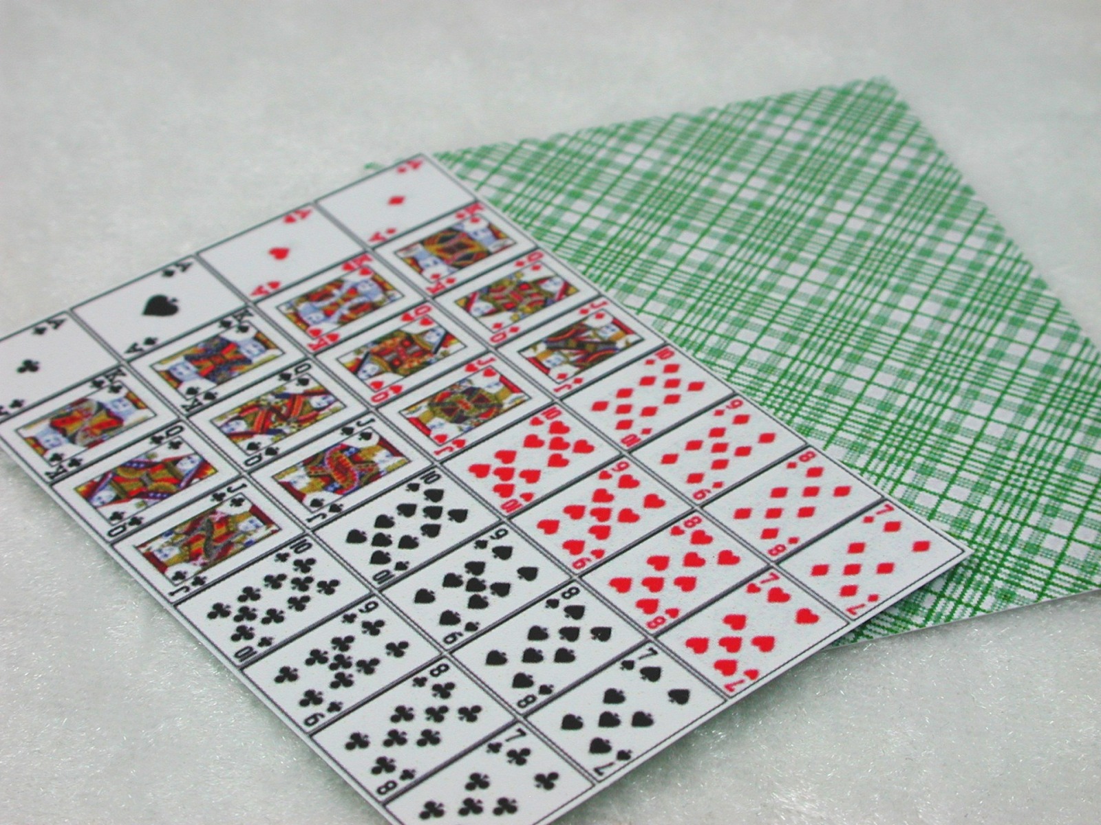 Kartenspiel in Miniatur Skat oder Bayrische Version 4