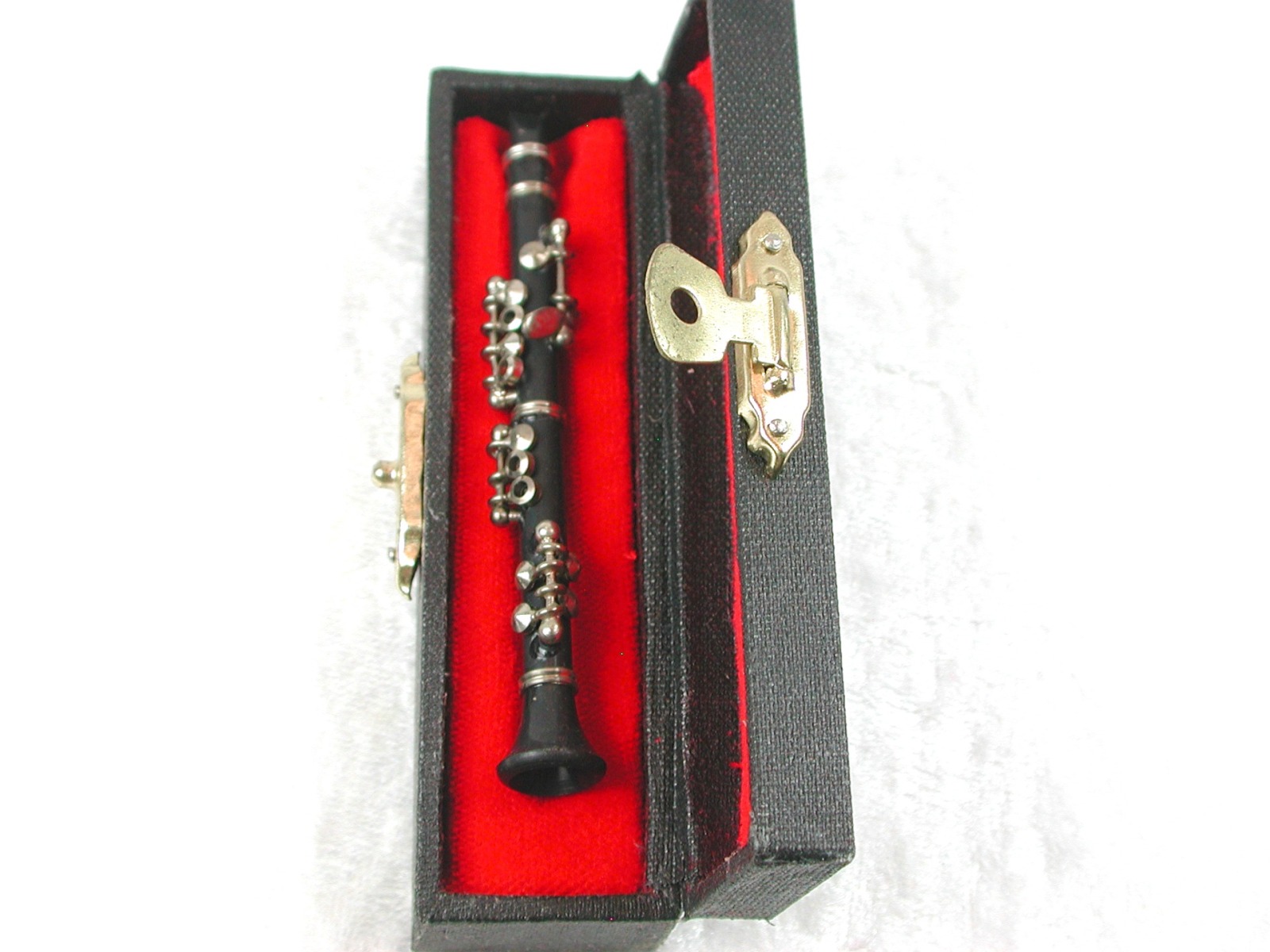 Klarinette in Miniatur 112 Blasinstrument mit Koffer