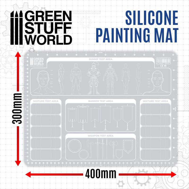 Silikon-Malmatte 600x400mm 4
