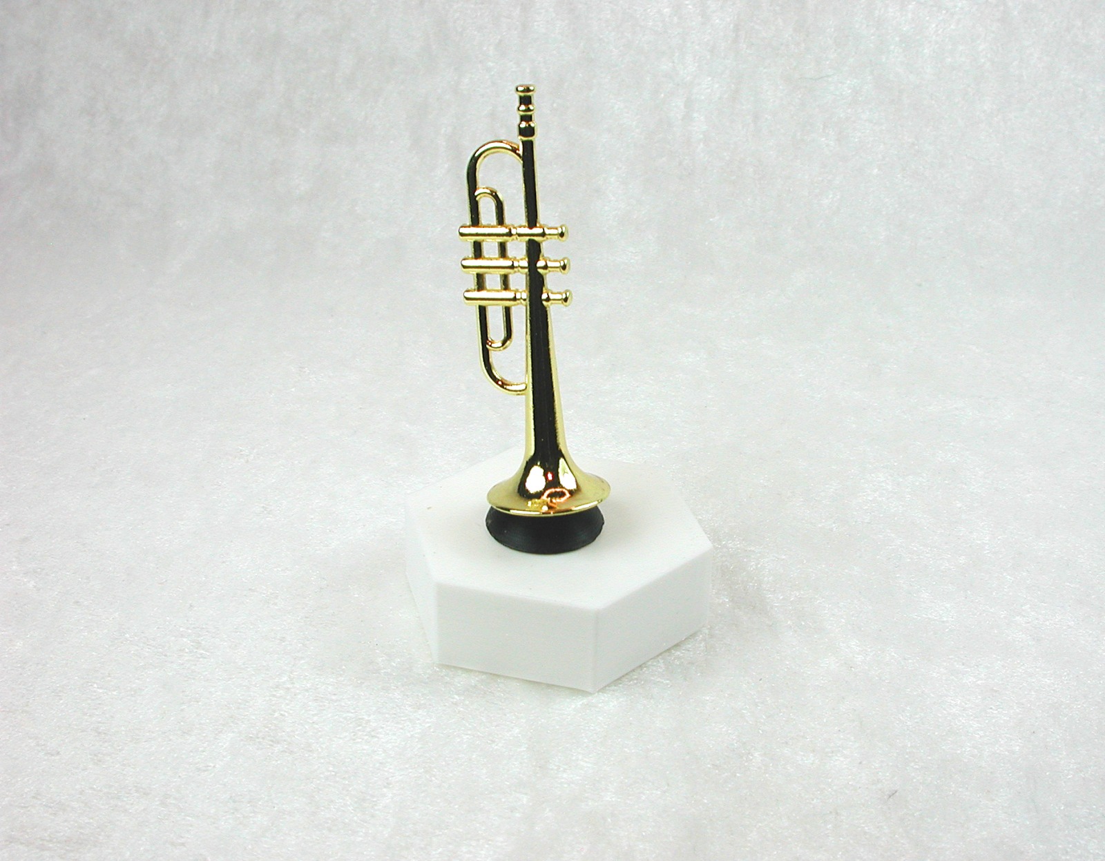 Trompete in Miniatur 1:12 Musikinstrument 3