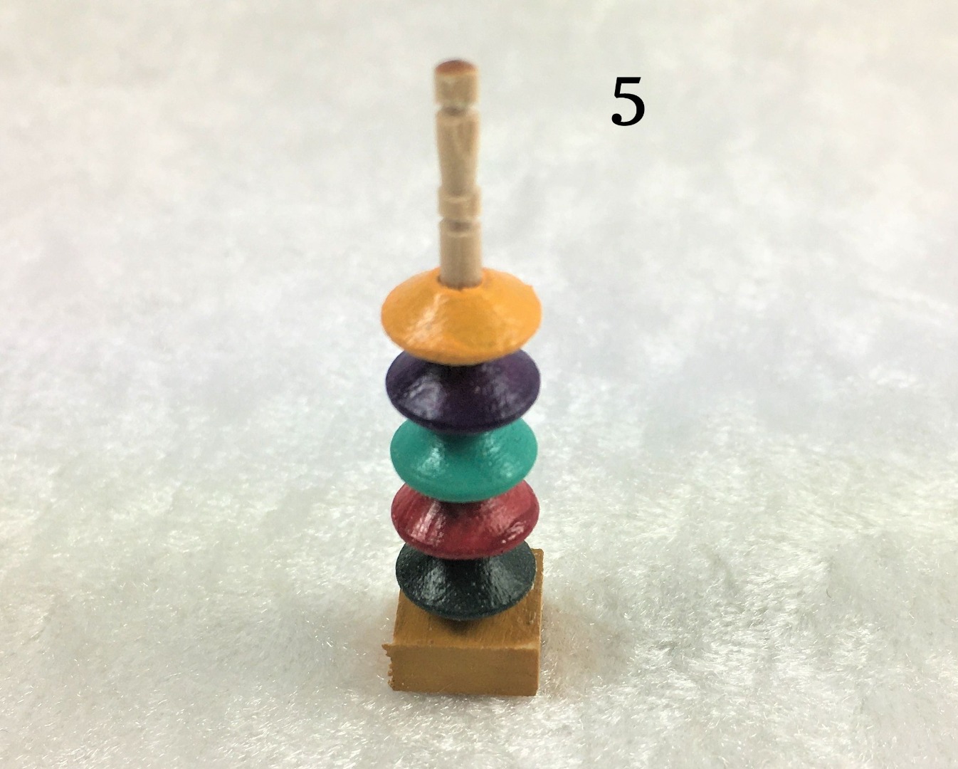Steckspiel Turm in Miniatur 7