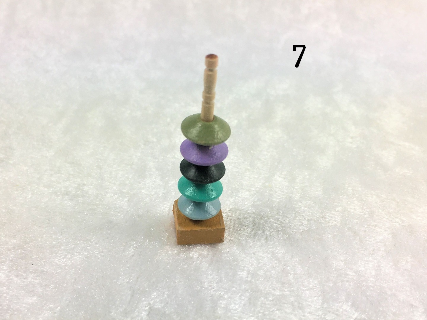 Steckspiel Turm in Miniatur 9