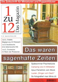 Nr. 49 - 1zu12 Das Magazin, September / Oktober 2009