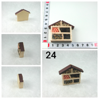 Insektenhotel, Insektenhaus in Miniatur für den Puppenhausgarten 4