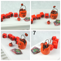 Candy Süßigkeiten Set , Halloweendekoration in 1:12 für das Puppenhaus in Miniature 7