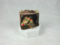 Kiste für den Igel zur Überwinterung in Miniatur 1:12
