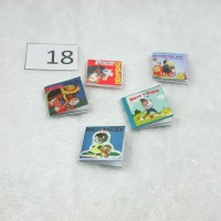 Kleine Kinderbücher für das Puppenhauskind zum vorlesen in Miniatur 1:12, 9