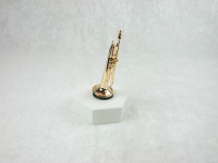 Trompete in Miniatur 1:12 Musikinstrument 2