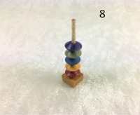 Steckspiel Turm in Miniatur 10