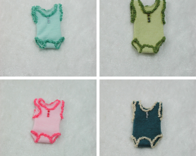 Body Deko Miniatur für die Puppenstube Kleidung Maßstab 1:12 - Puppenhauszubehör