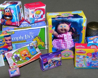 Spielzeug Schachtel Collection Paperminis Bastelkit aus Papier - Bastelkit aus Papier in Miniatur für die Puppenstube das Puppenhaus