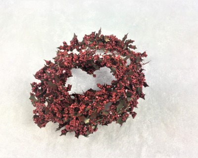 Rote Beerengirlande mit Blätter 50 cm Grundpreis 400 Euro/m - zum basteln in Miniatur