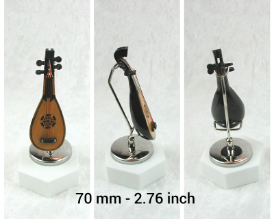 Mandoline in Miniatur 1zu12 - Mandoline kaufen Mandoline Saiten Puppenhauszubehör