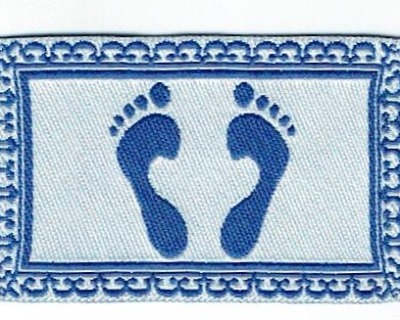 Miniaturteppich Wende Fußmatte 7 x 3,5 cm - Teppich für die Puppenstube, Teppich für das