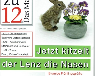 Nr. 116 - 1zu12 Das Magazin, Februar / März / April 2023