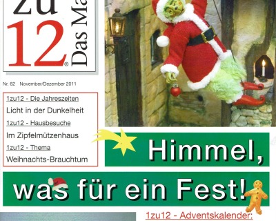 Nr. 62- 1zu12 Das Magazin, November / Dezember 2011