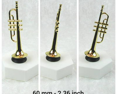 Trompete in Miniatur 1:12 Musikinstrument - Trompete kaufen, Trumpet, Trompeten, Musikinstrument,