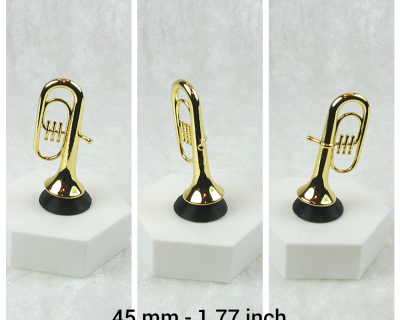 Tuba in Miniatur 1:12 Musikinstrument - Tuba Instrument, Musikinstrument, Blasinstrument, Basstuba,