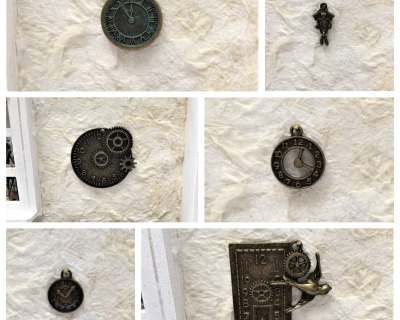Uhren antik Bronzefarben