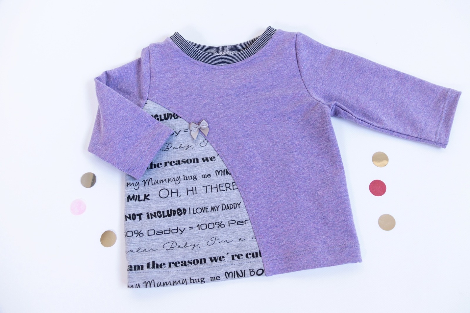 Sofortkauf Handmade Sweatshirt Lila Gr 62 von aprilkleid