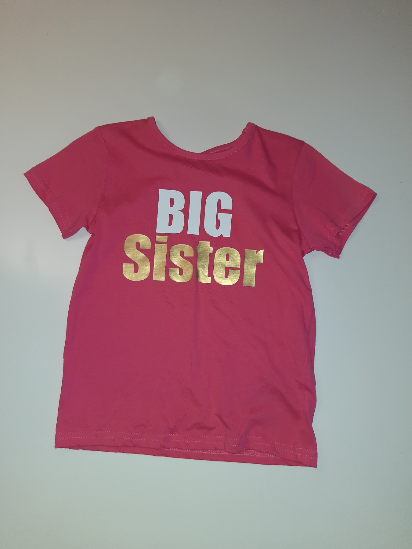 Second Hand T-Shirt Gr. 116 Big Sister