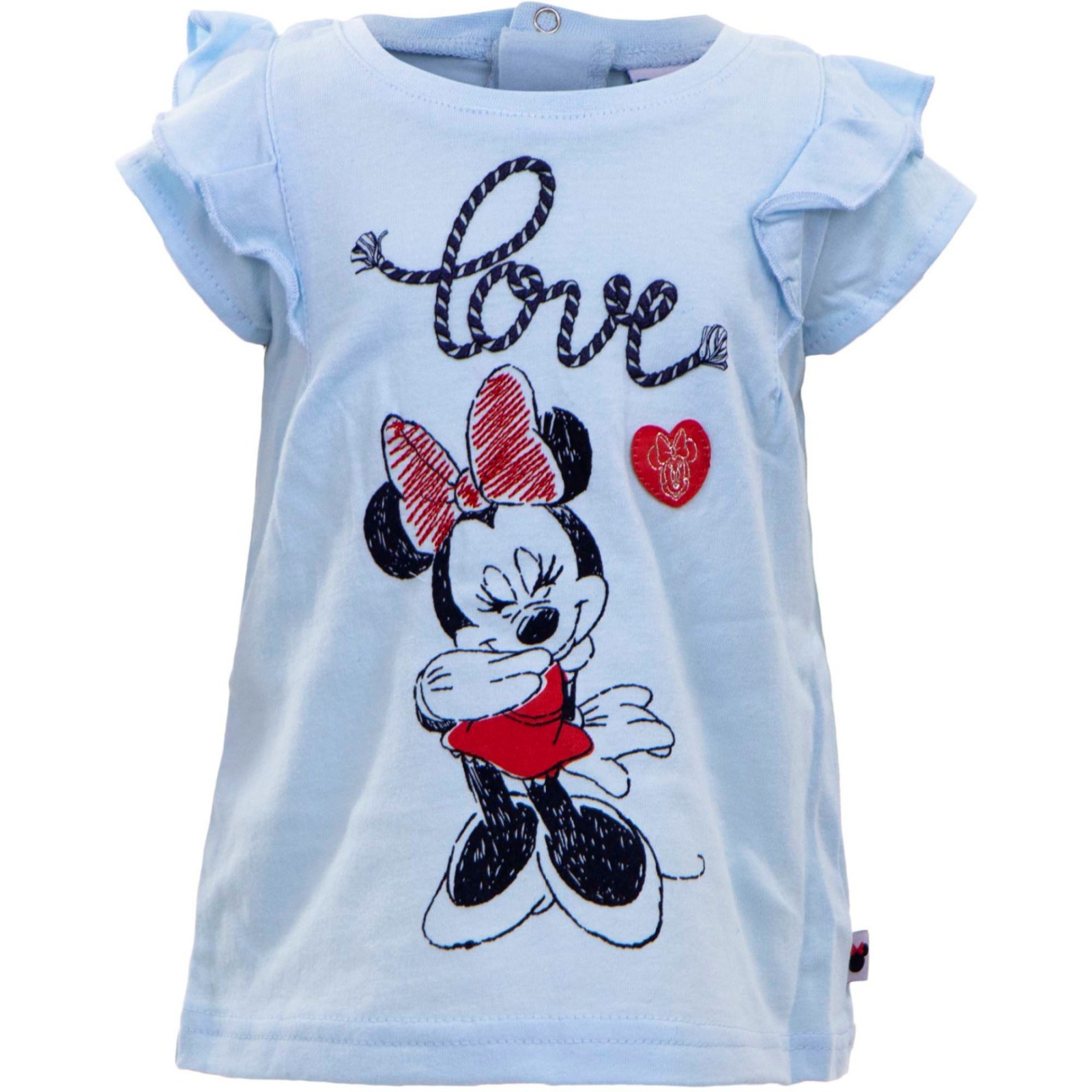 Minnie Maus T-Shirt für Babys &amp; Kleinkinder blau Gr. 74-92