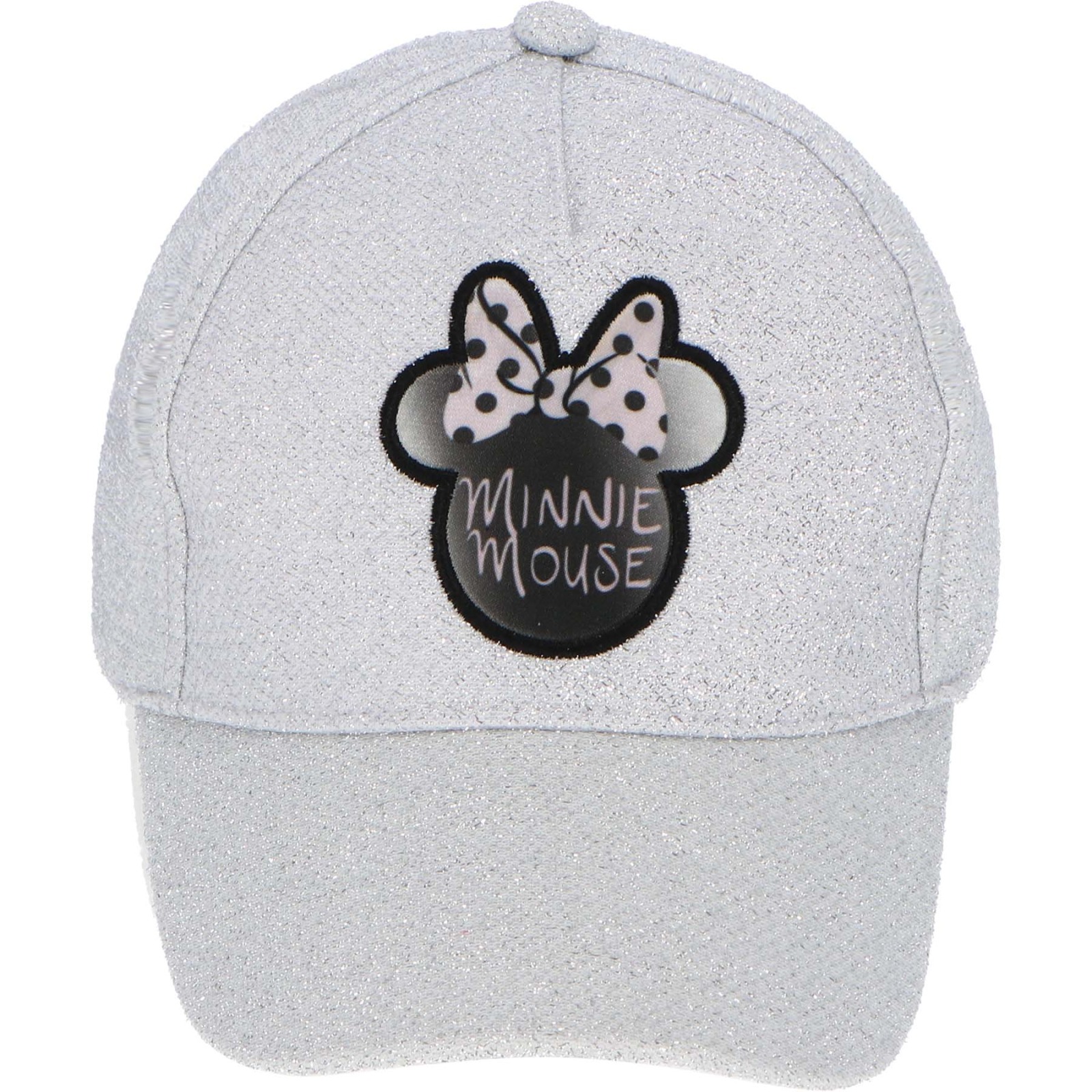 Minnie Maus Cap silber-grau für Mädchen