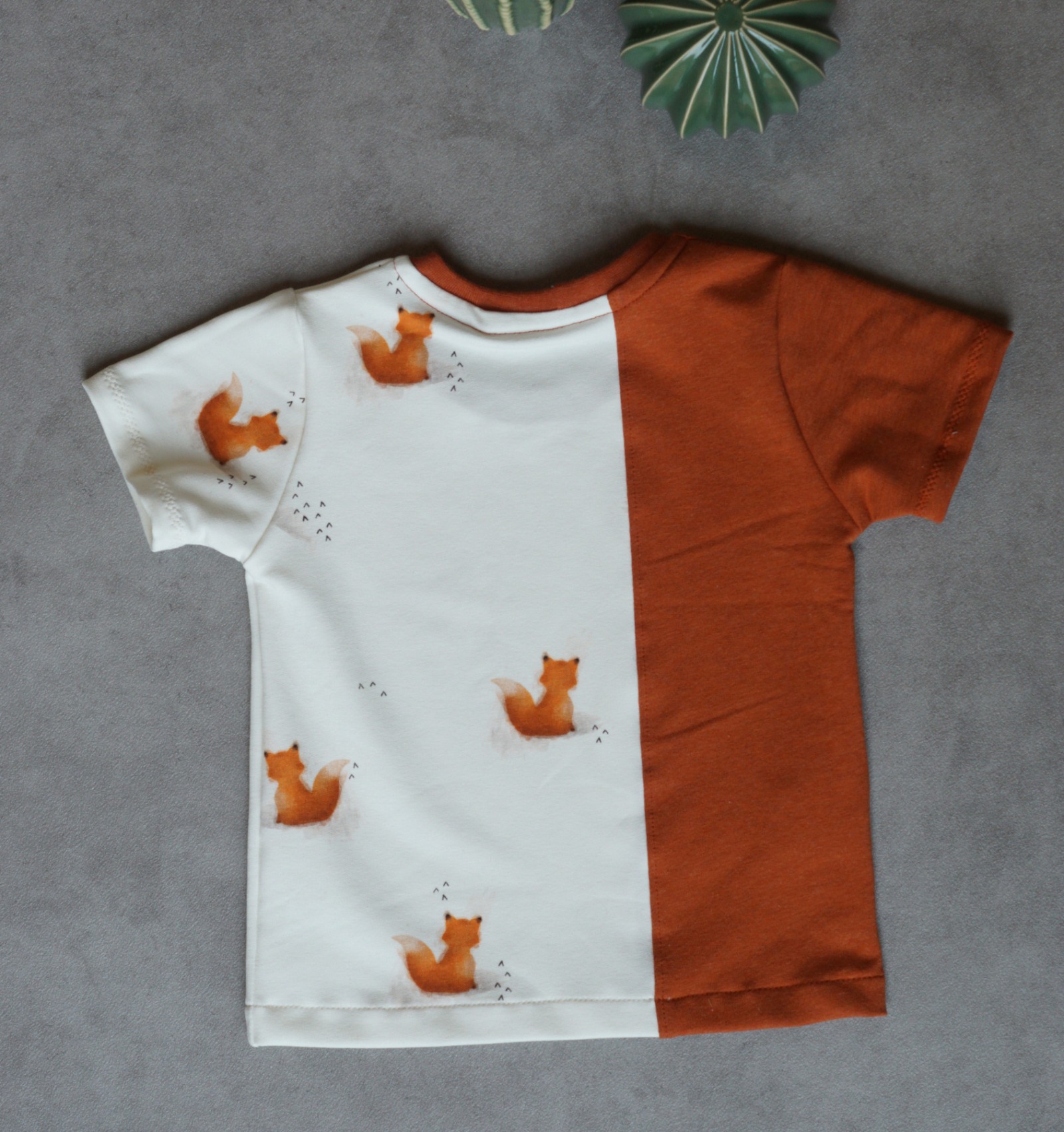 Sofortkauf Handmade Fuchs Shirt Gr. 80 von kate.m Design