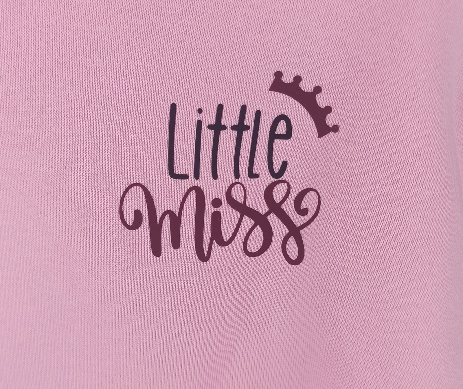 Sofortkauf bedruckter Hoodie in rosa für Mädchen Little Miss Gr 116 5