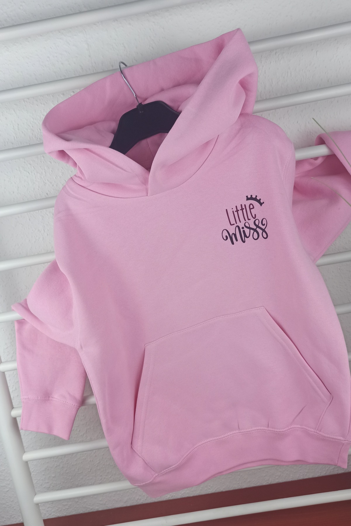 Sofortkauf bedruckter Hoodie in rosa für Mädchen Little Miss Gr 116 2